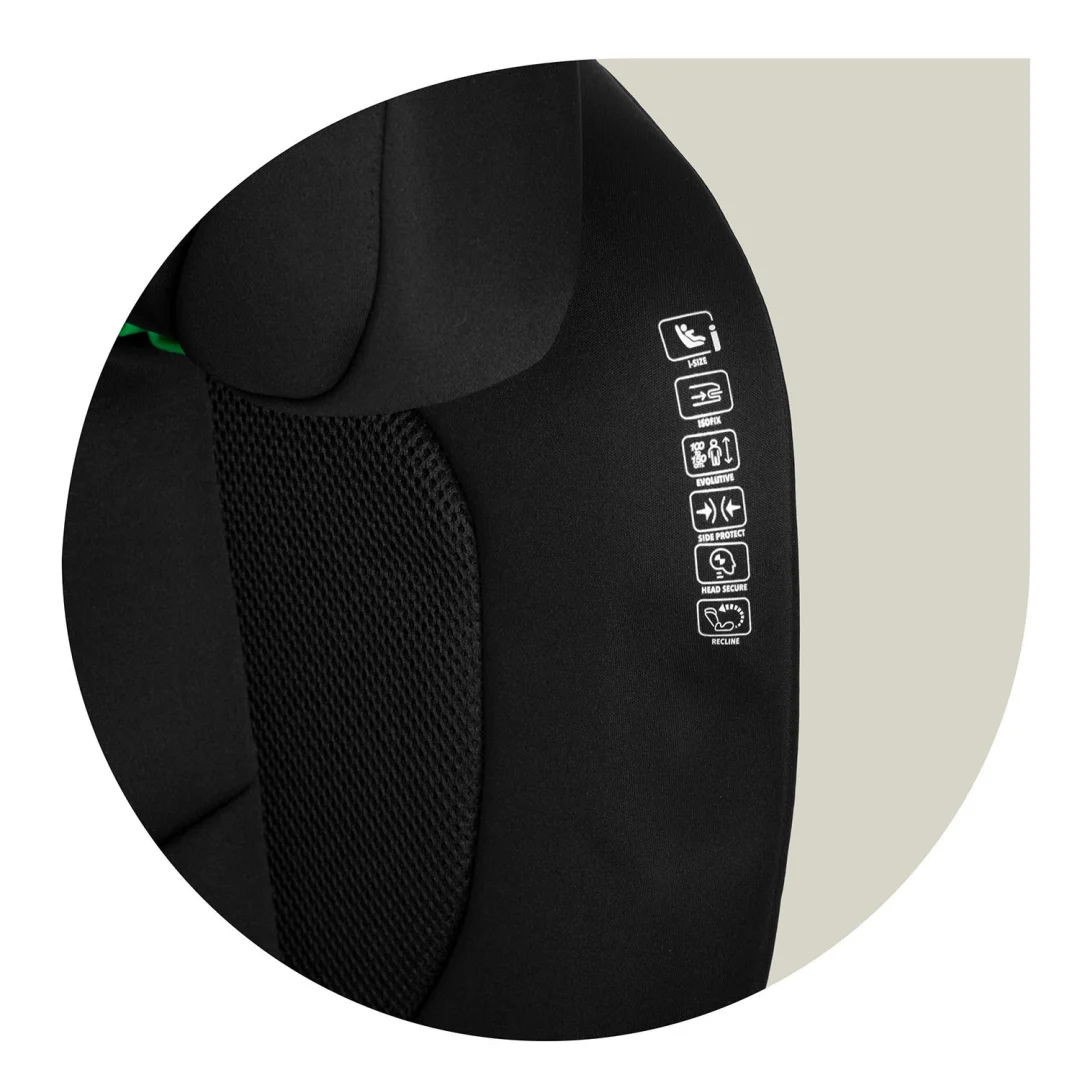 Nukido Louis mekana crna autosjedalica 15-36 kg ISOFIX_4