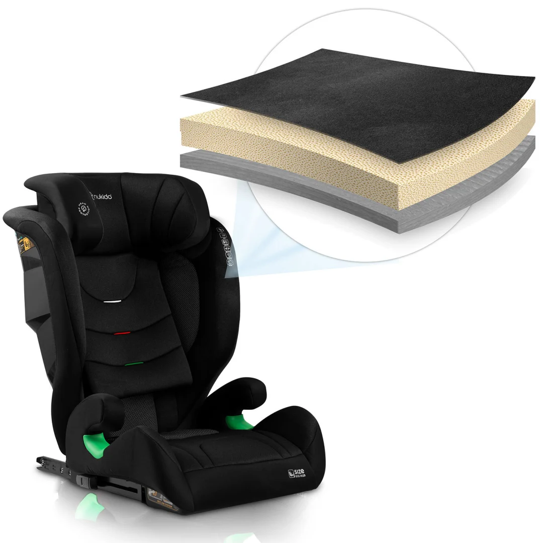 Nukido Louis mekana crna autosjedalica 15-36 kg ISOFIX_8