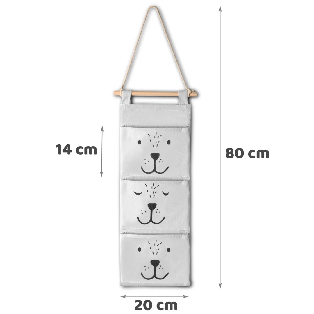 Nukido NK-403 viseći organizator za igračke - sivi_6