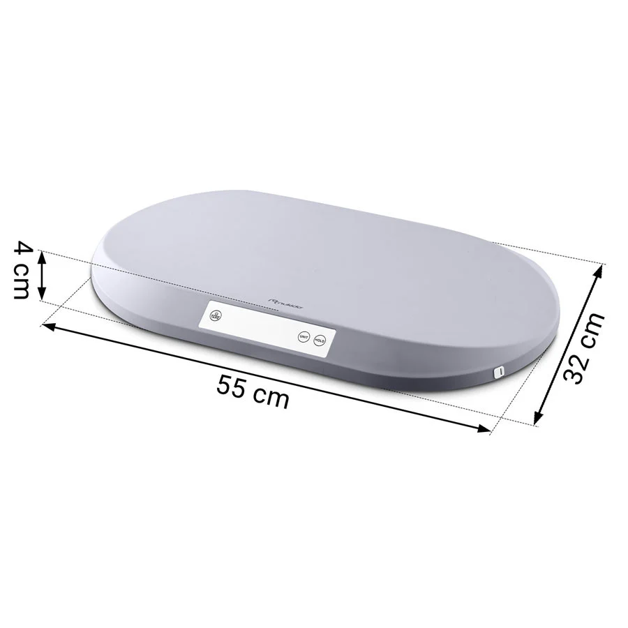 Nukido NK-950 elektronička vaga za bebe, crvena, var. 795001_4