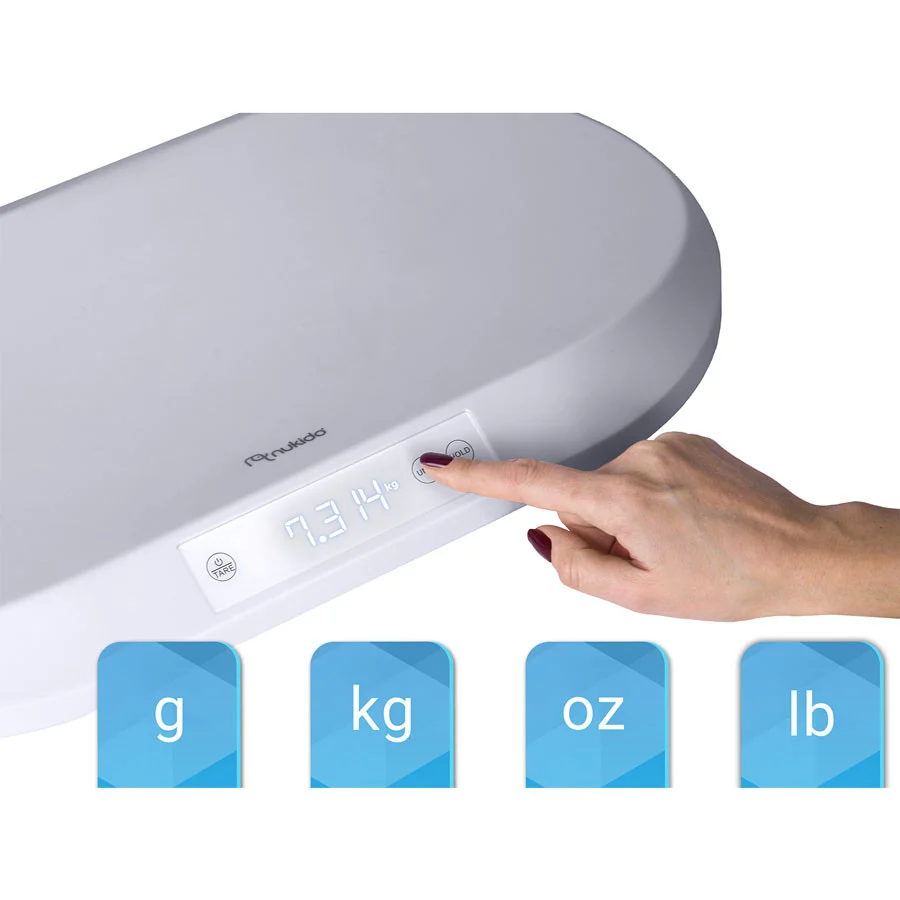 Nukido NK-950 elektronička vaga za bebe, crvena, var. 795001_5