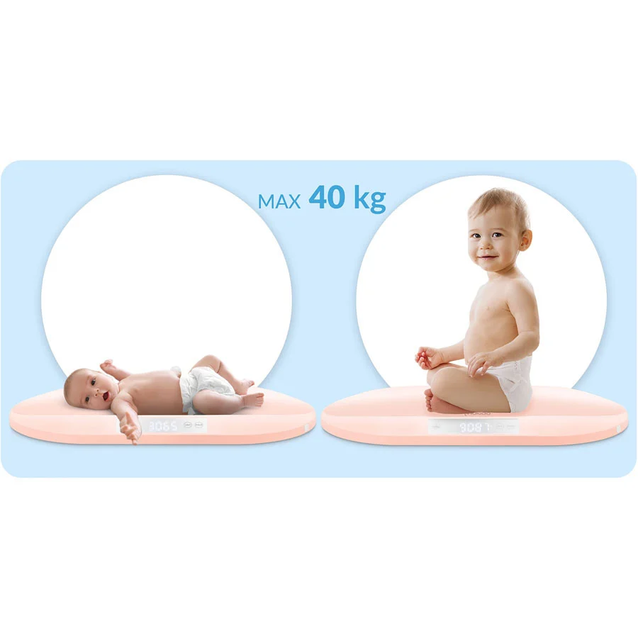 Nukido NK-950 elektronička vaga za bebe, crvena, var. 795002_12