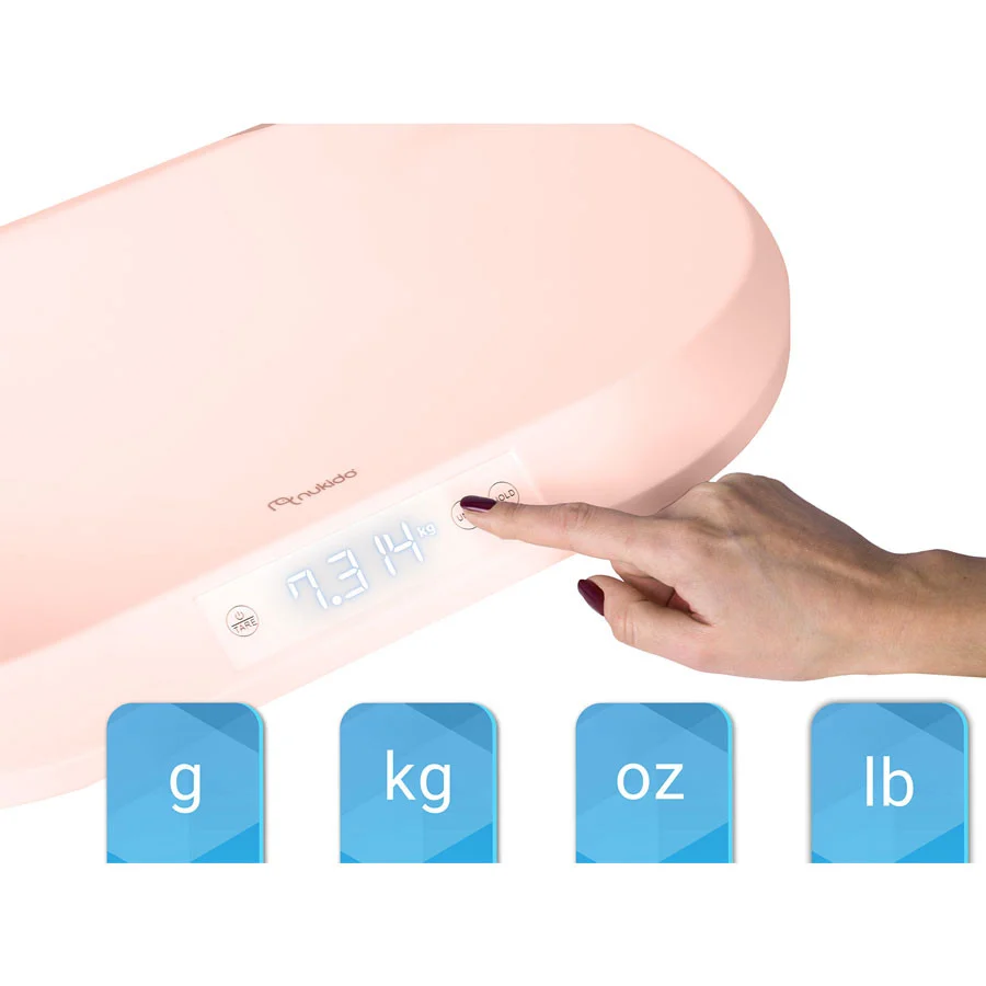 Nukido NK-950 elektronička vaga za bebe, crvena, var. 795002_5