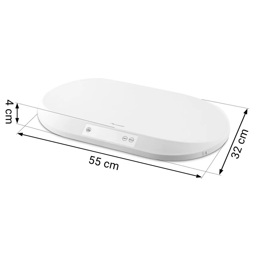 Nukido NK-950 elektronička vaga za bebe, crvena_5