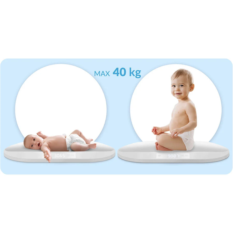 Nukido NK-950 elektronička vaga za bebe, crvena_7