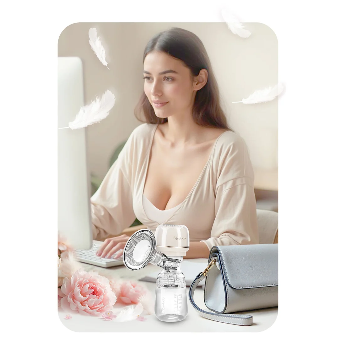 Nukido NK-961 trofazna električna pumpica za grudi, siva_11