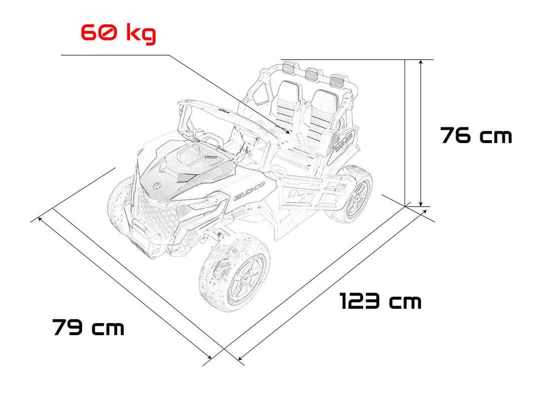 OBSERVER 4×4 Buggy vozilo zeleni_2
