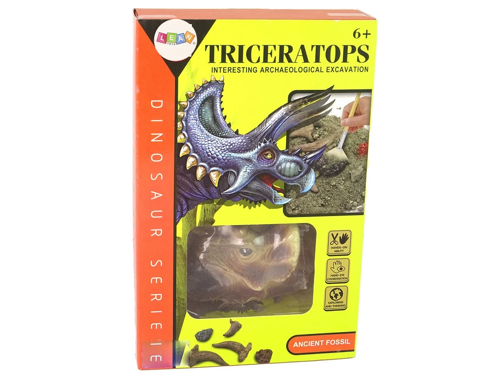 Obrazovni komplet za iskapanje dinosaura Triceratopsa_4