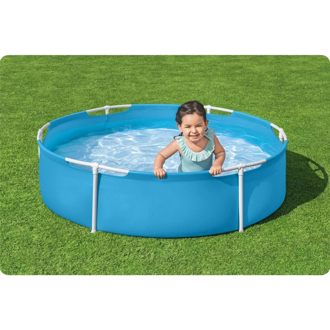Okrugli bazen s okvirom za djecu 152 x 38 cm Bestway 56283, plava, var. 56283N_2