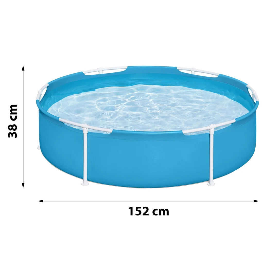 Okrugli bazen s okvirom za djecu 152 x 38 cm Bestway 56283, plava, var. 56283N_5