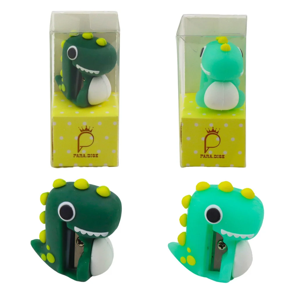 Oštrica za tanke olovke, školska, uredska, dinosaurus, zelena_2