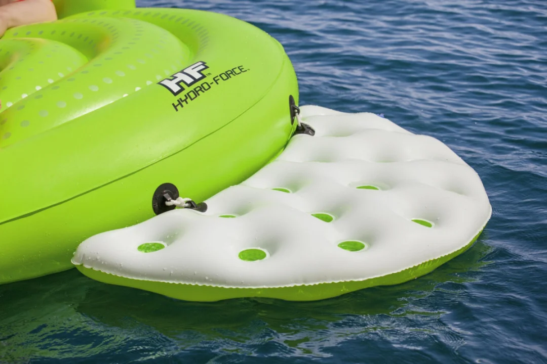 Otok za plivanje za 5 osoba BESTWAY 275x255x65cm + platforma + 5 držača za piće_2