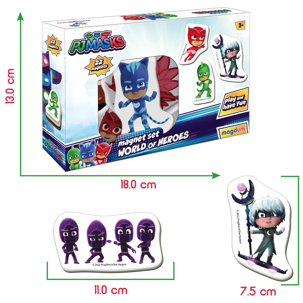 PJ Masks magnetski set, 22 magneta, ME 5031-31_4