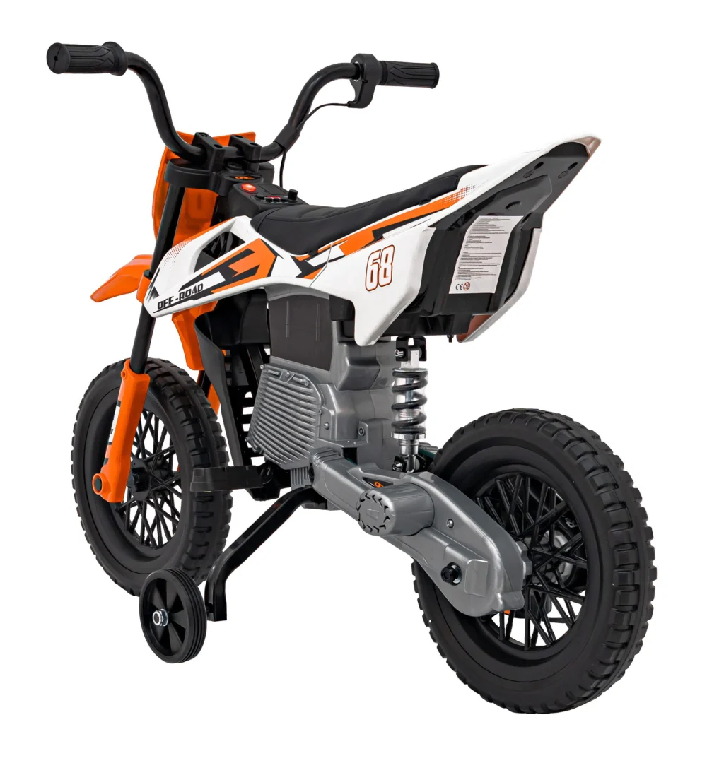 Pantone 361C motocikl na akumulator, narančasti motor na akumulator_4