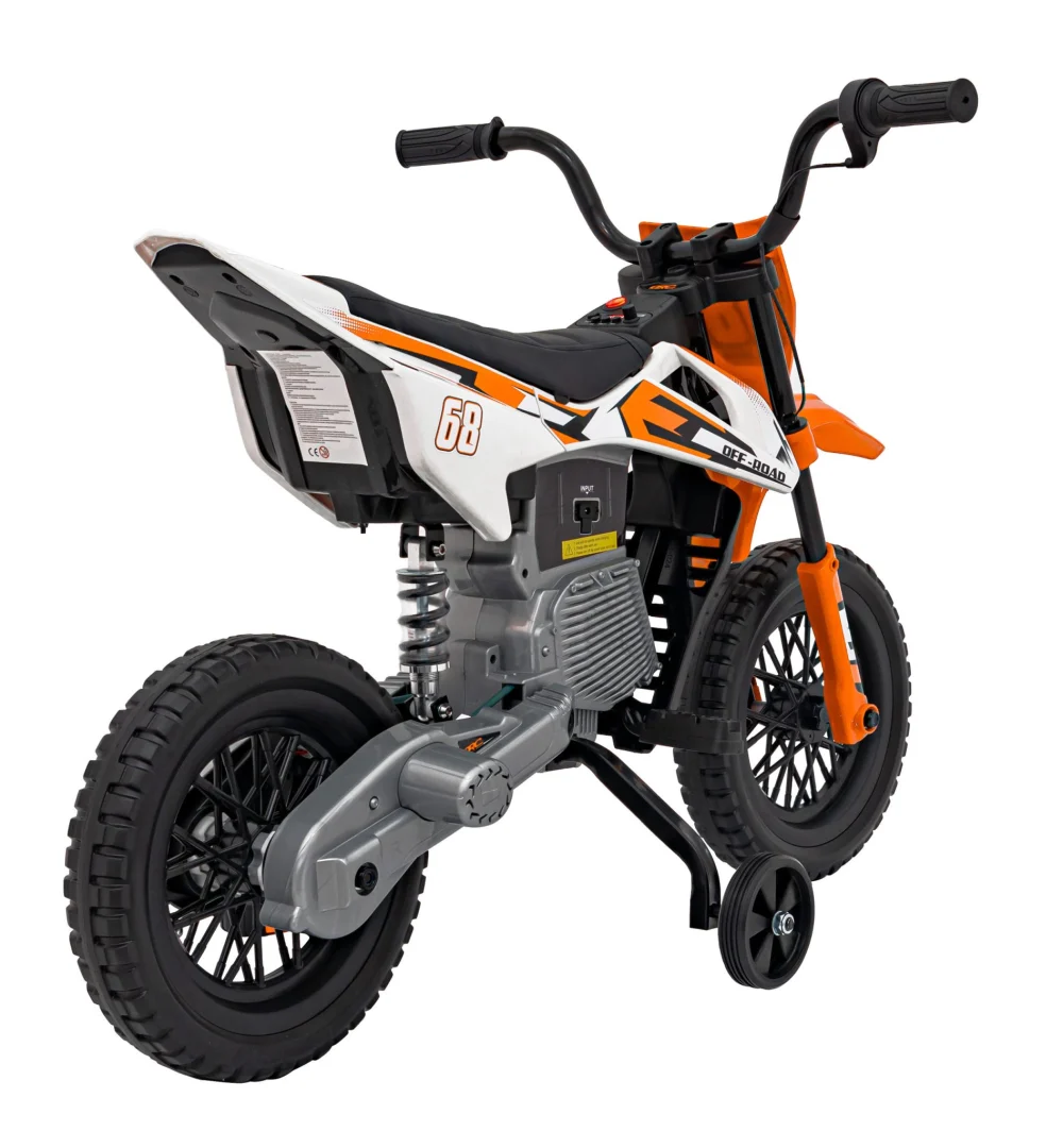 Pantone 361C motocikl na akumulator, narančasti motor na akumulator_6