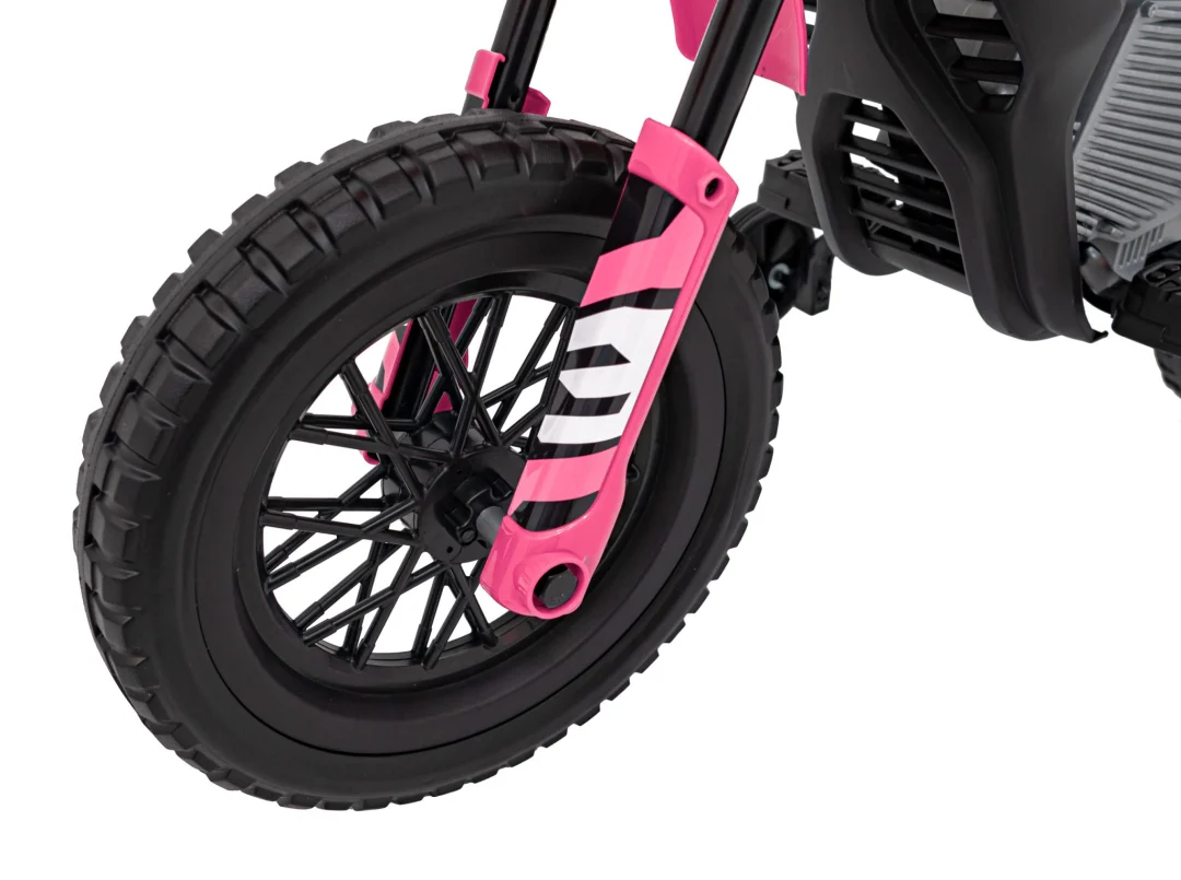 Pantone 361C motocikl na akumulator, ružičasti motor na akumulator_11