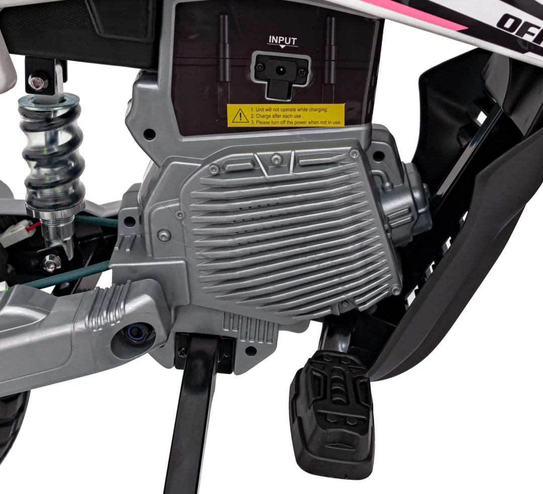 Pantone 361C motocikl na akumulator, ružičasti motor na akumulator_15