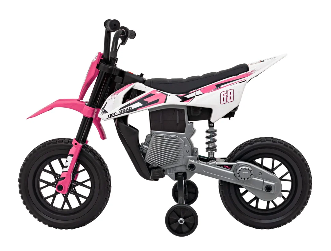 Pantone 361C motocikl na akumulator, ružičasti motor na akumulator_3