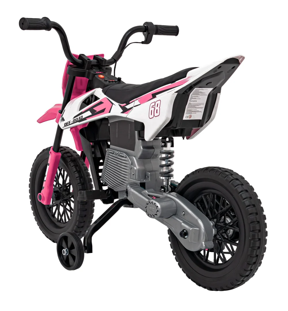 Pantone 361C motocikl na akumulator, ružičasti motor na akumulator_4