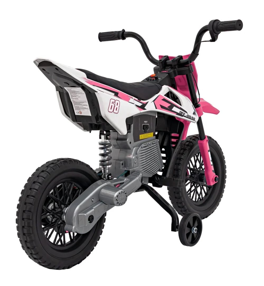 Pantone 361C motocikl na akumulator, ružičasti motor na akumulator_6