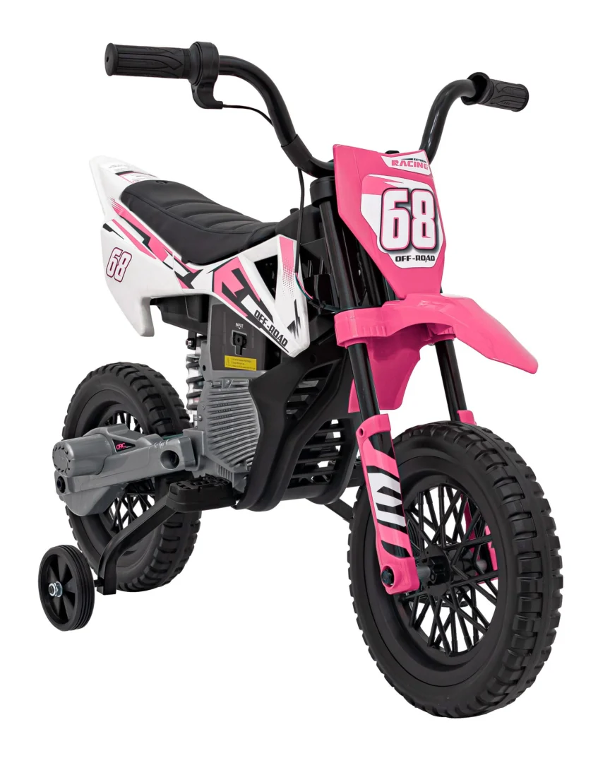 Pantone 361C motocikl na akumulator, ružičasti motor na akumulator_7