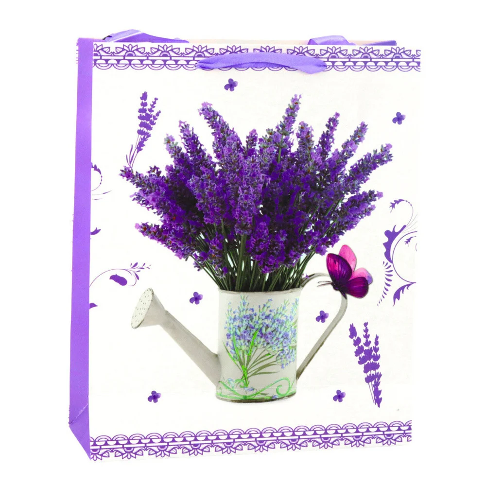 Papirnata poklon vrećica s lavandom 32 x 26 x 12 cm_2