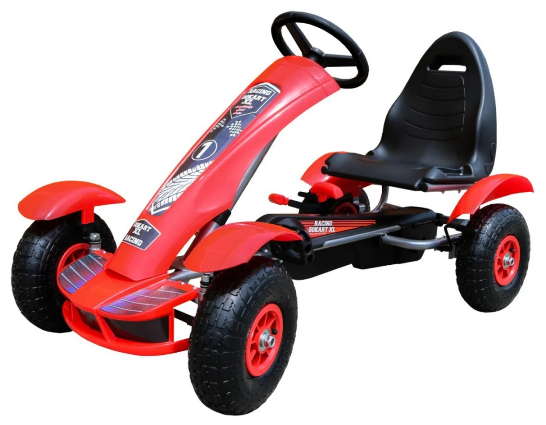 Pedalni go-kart Racing XL crveni 3+_1