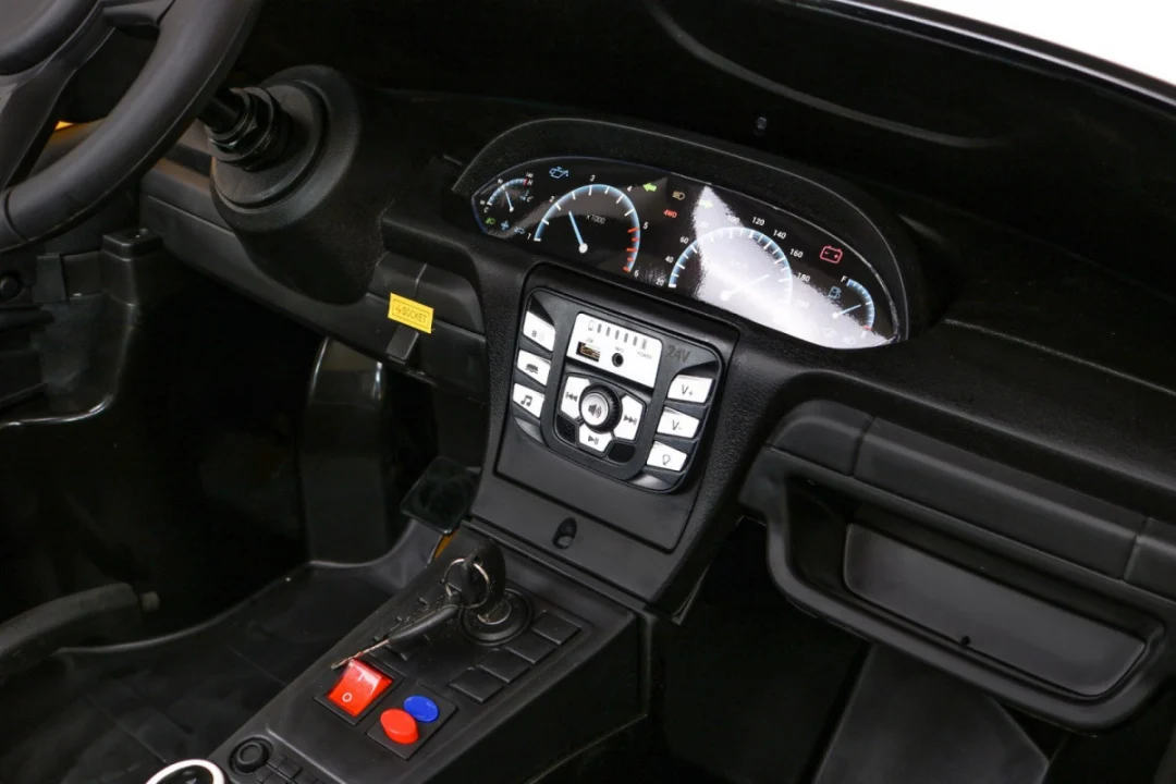 Perfecta lift automobil za 2 djece, žuti auto na akumulator_5