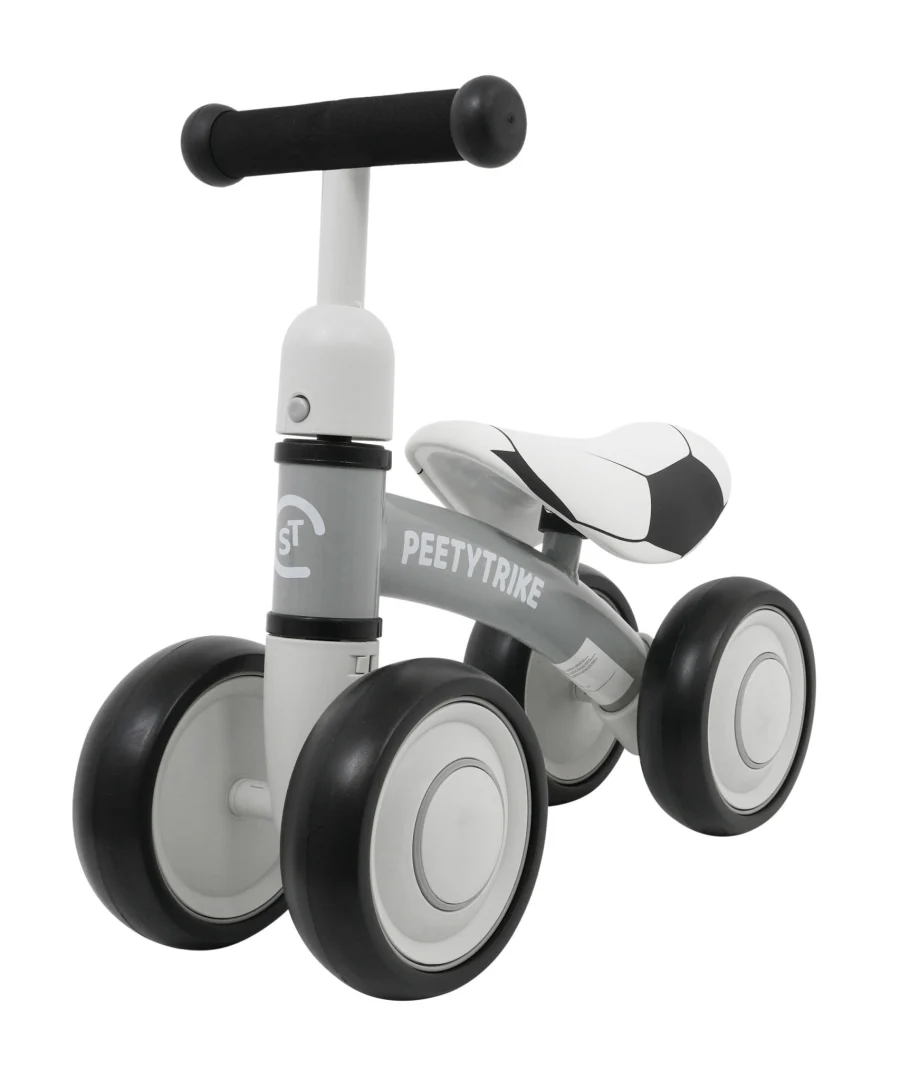 PettyTrike balansni bicikl bijeli 4 kotača_1
