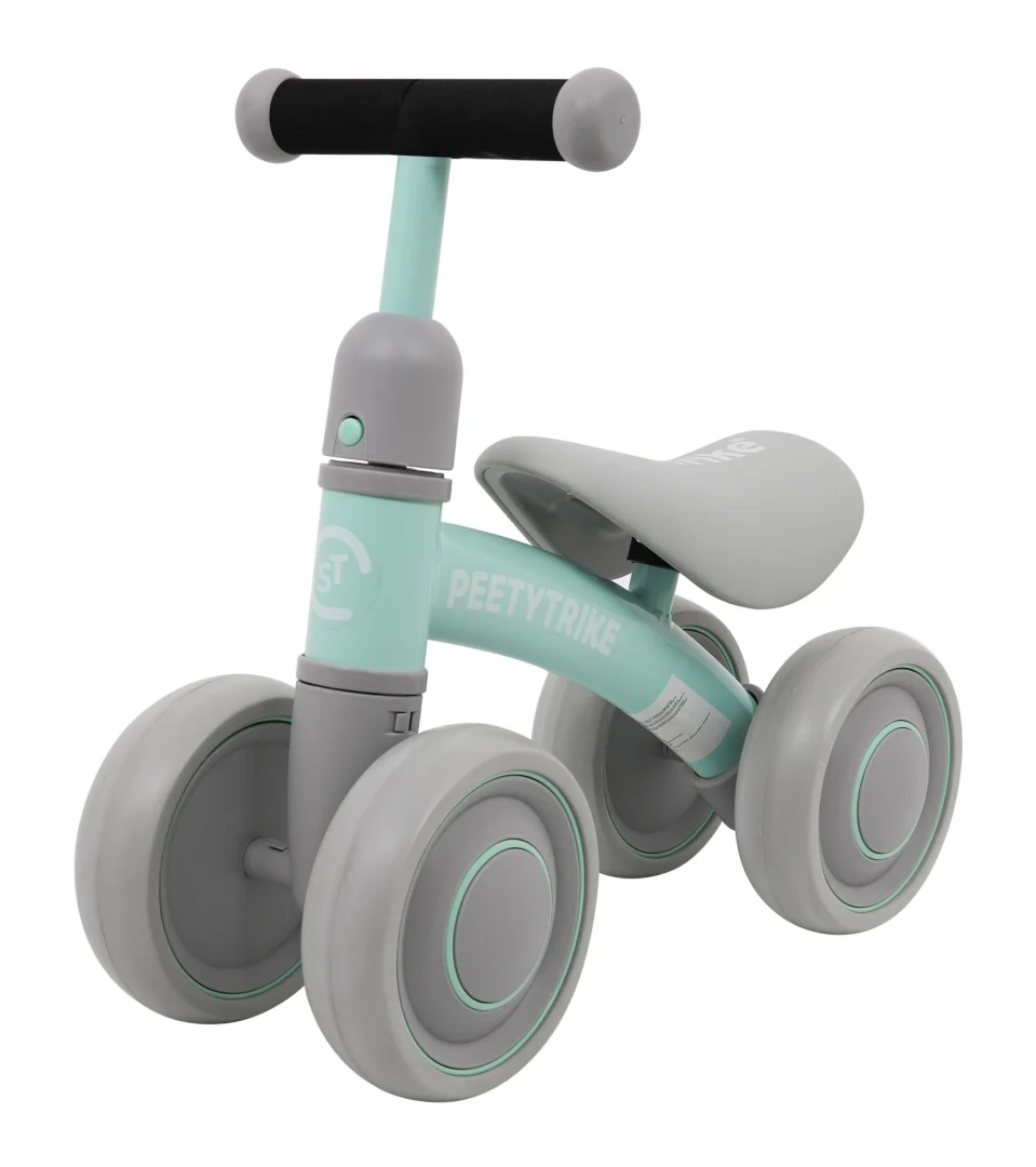 PettyTrike balansni bicikl zeleni 4 kotača_1