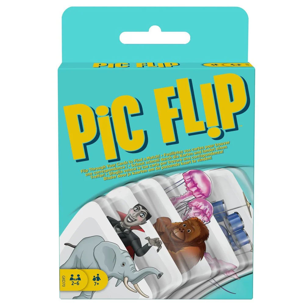 Pic Flip logička kartaška igra za djecu 7+. Igra asocijacija + 110 slikovnih kartica_2