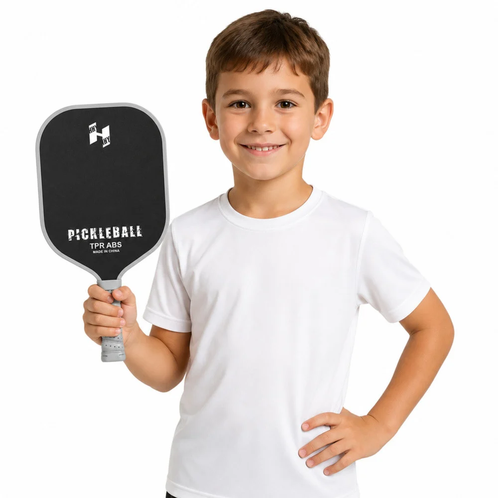 Pickleball set crno-sivi 2 reketa i 2 loptice_2