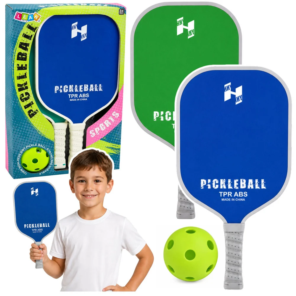 Pickleball set zeleno-plavi 2 reketa_1