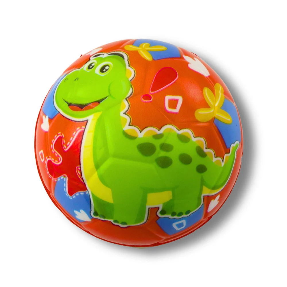 Pjenasta lopta s dinosaurima šarena Ø 10 cm_3