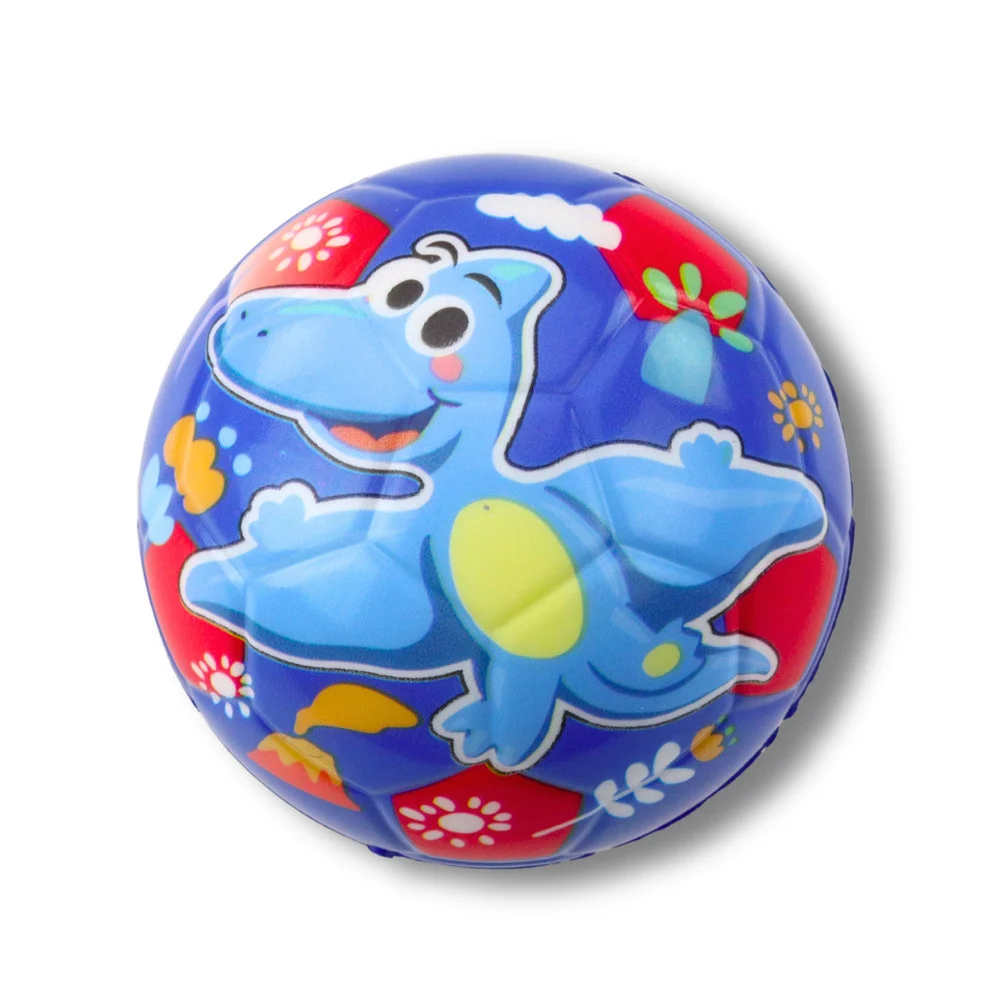 Pjenasta lopta s dinosaurima šarena Ø 10 cm_4