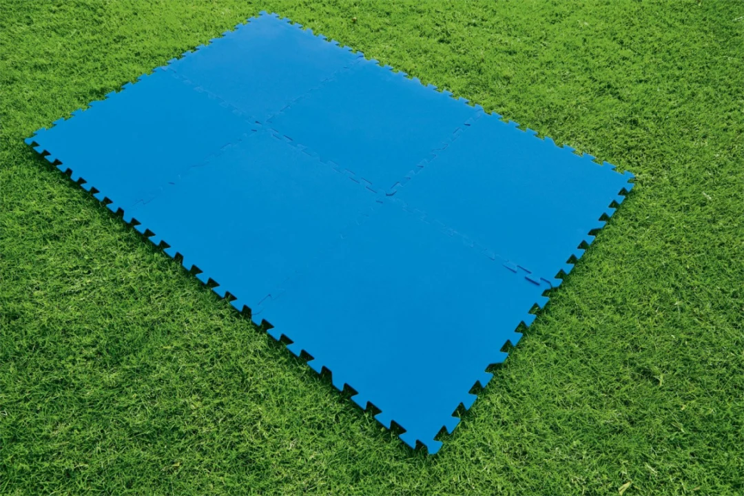 Pjenasta podloga za vrtni bazen plava 9 kom 50x50 cm BESTWAY_2