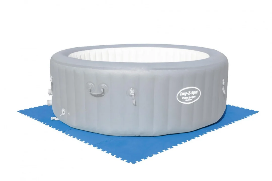 Pjenasta podloga za vrtni bazen plava 9 kom 50x50 cm BESTWAY_3