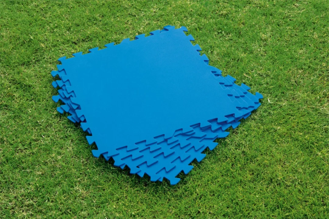 Pjenasta podloga za vrtni bazen plava 9 kom 50x50 cm BESTWAY_8