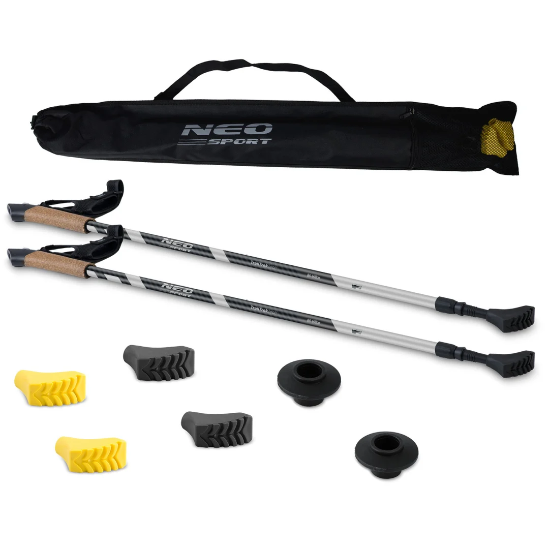Planinarski štapovi Neo-Sport NS-383, pakiranje 88 × 14 × 5 cm, siva_8