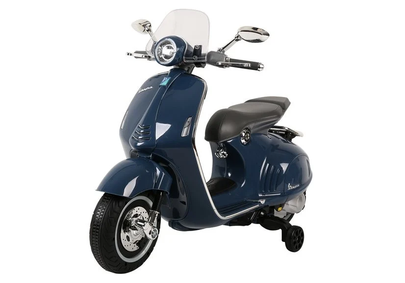 Plavi električni skuter Vespa GTS 300 motor na akumulator_2