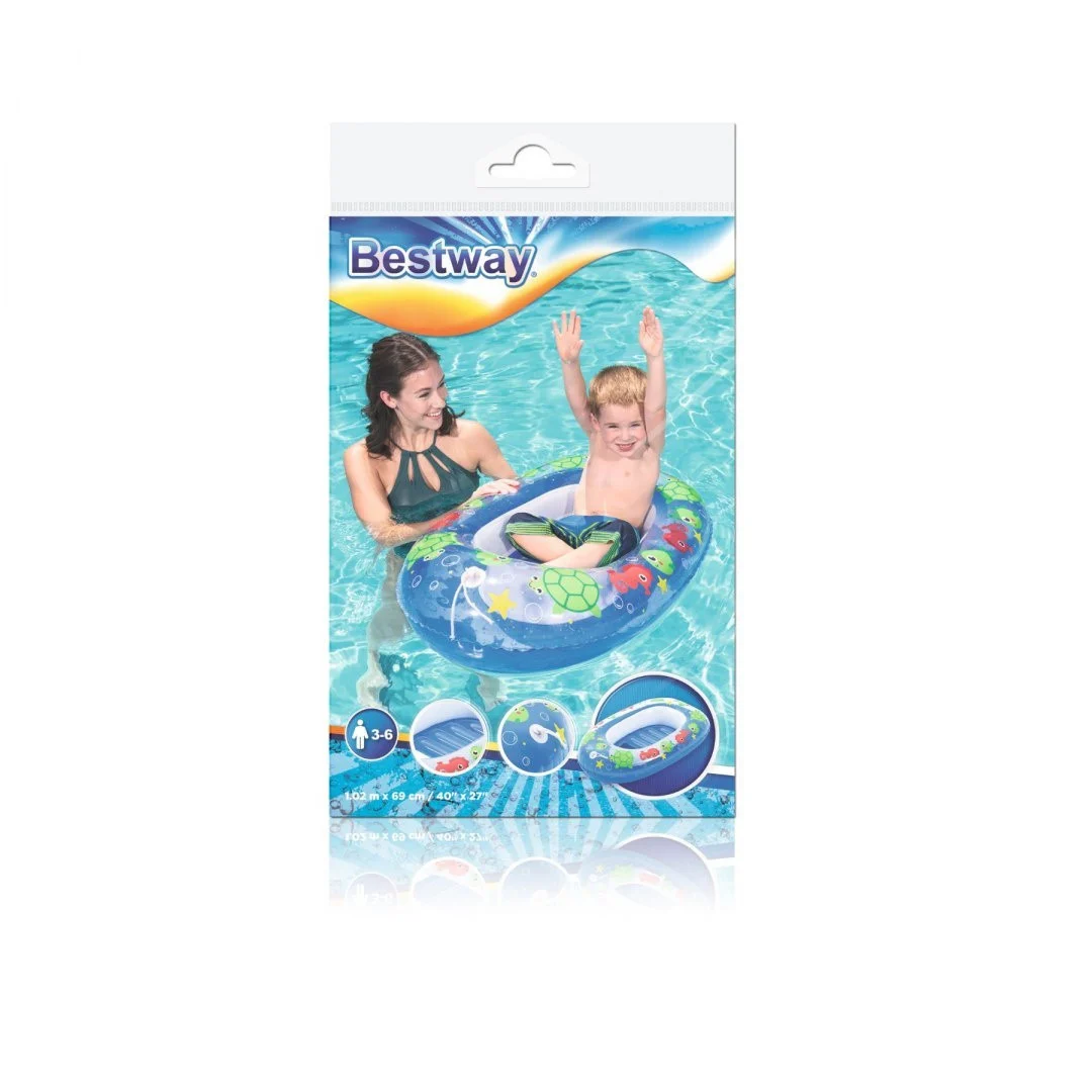 Plavi ponton 102 cm x 69 cm BESTWAY, plava_4