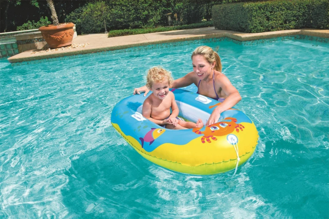 Plavi ponton 119 cm x 79 cm BESTWAY, plava_3