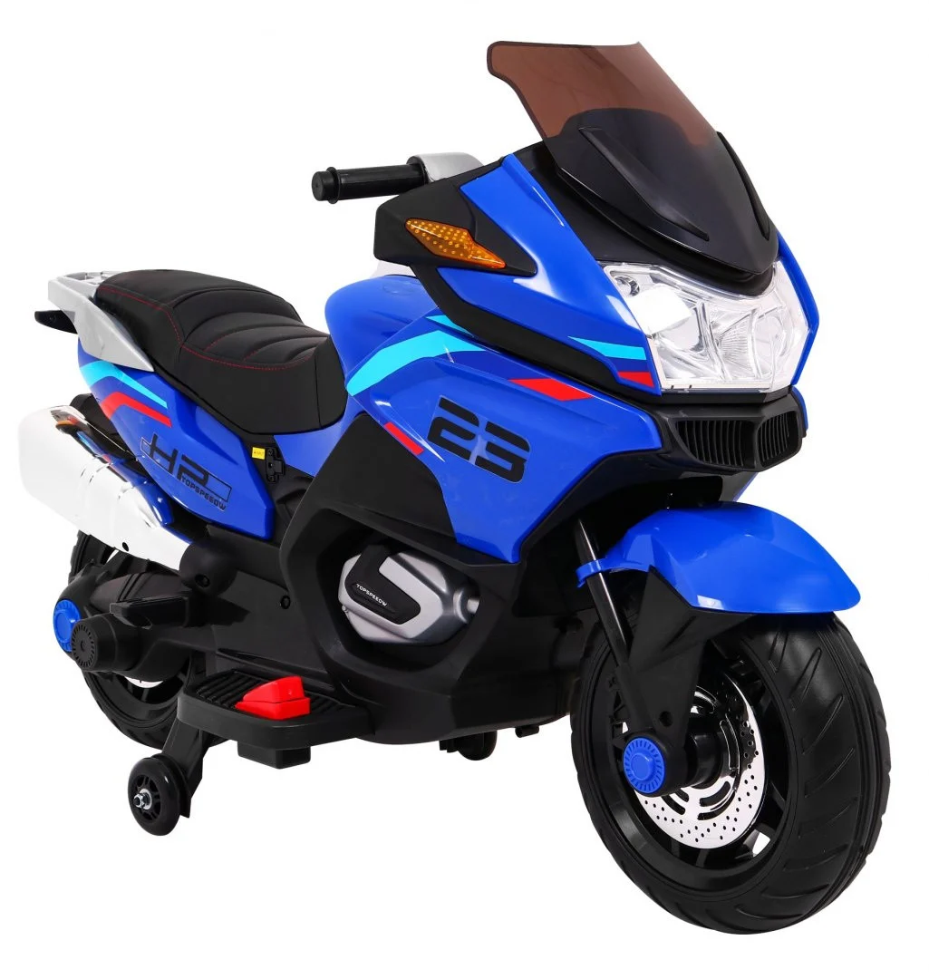 Plavo vozilo za moto sport turizam motor na akumulator_10