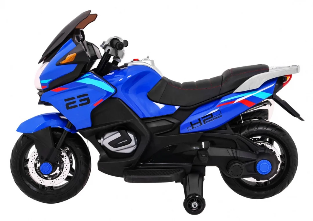 Plavo vozilo za moto sport turizam motor na akumulator_4