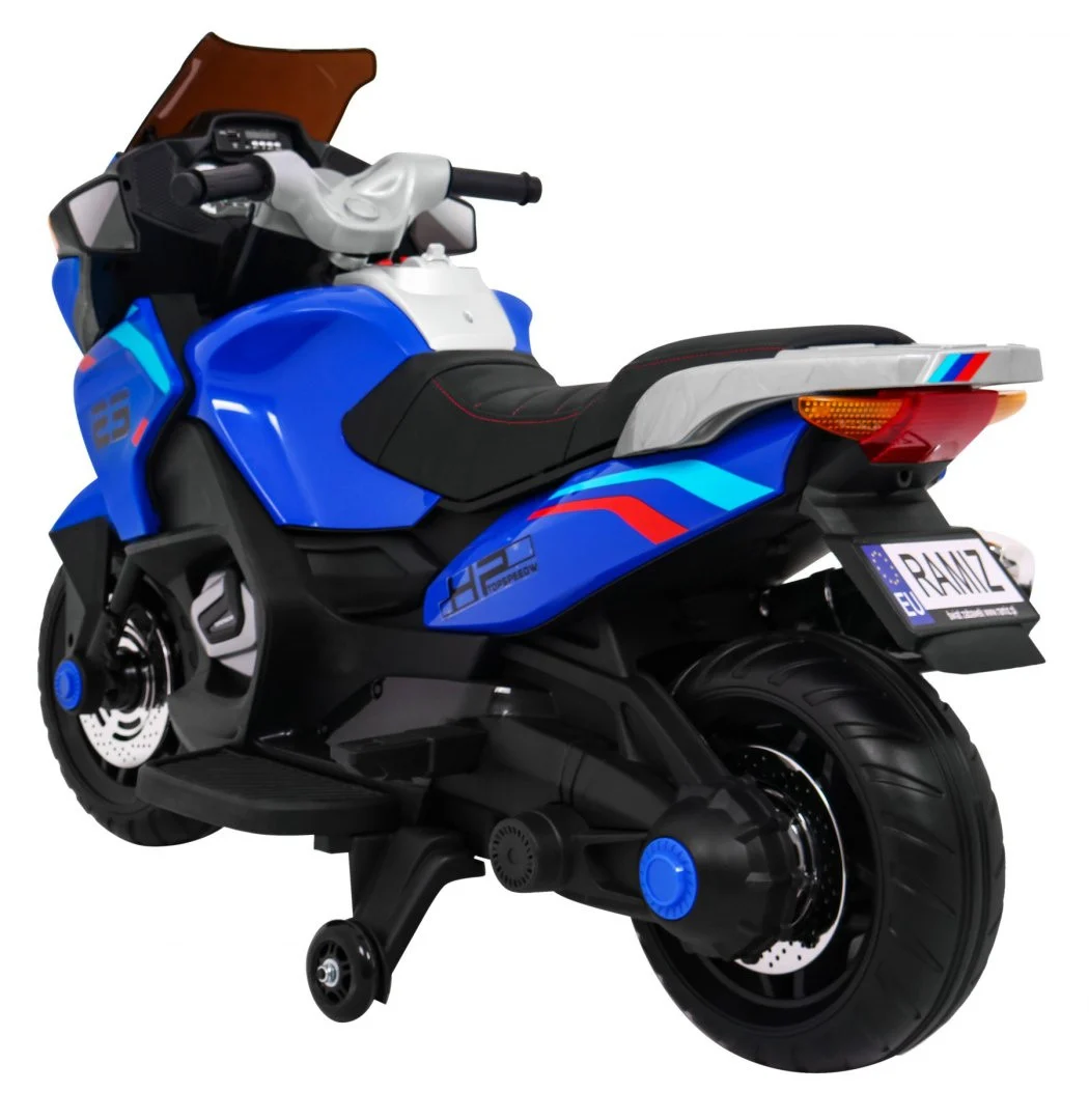Plavo vozilo za moto sport turizam motor na akumulator_5