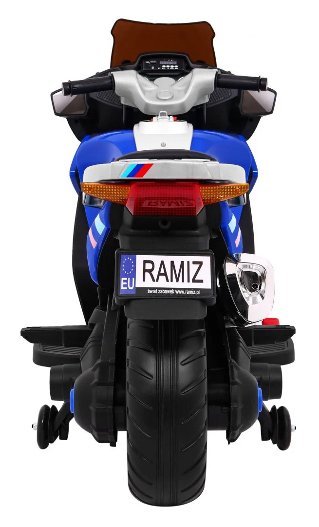 Plavo vozilo za moto sport turizam motor na akumulator_6