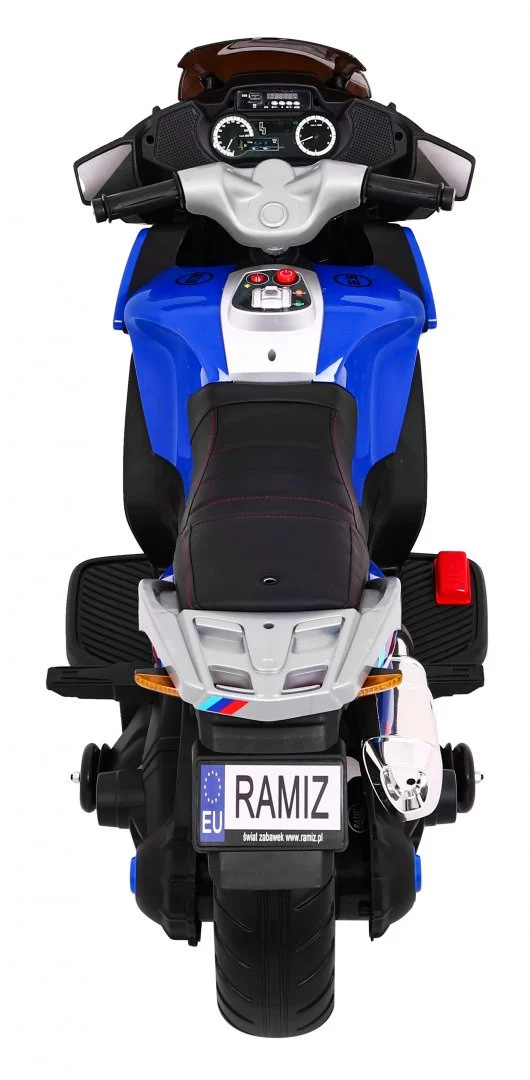 Plavo vozilo za moto sport turizam motor na akumulator_8