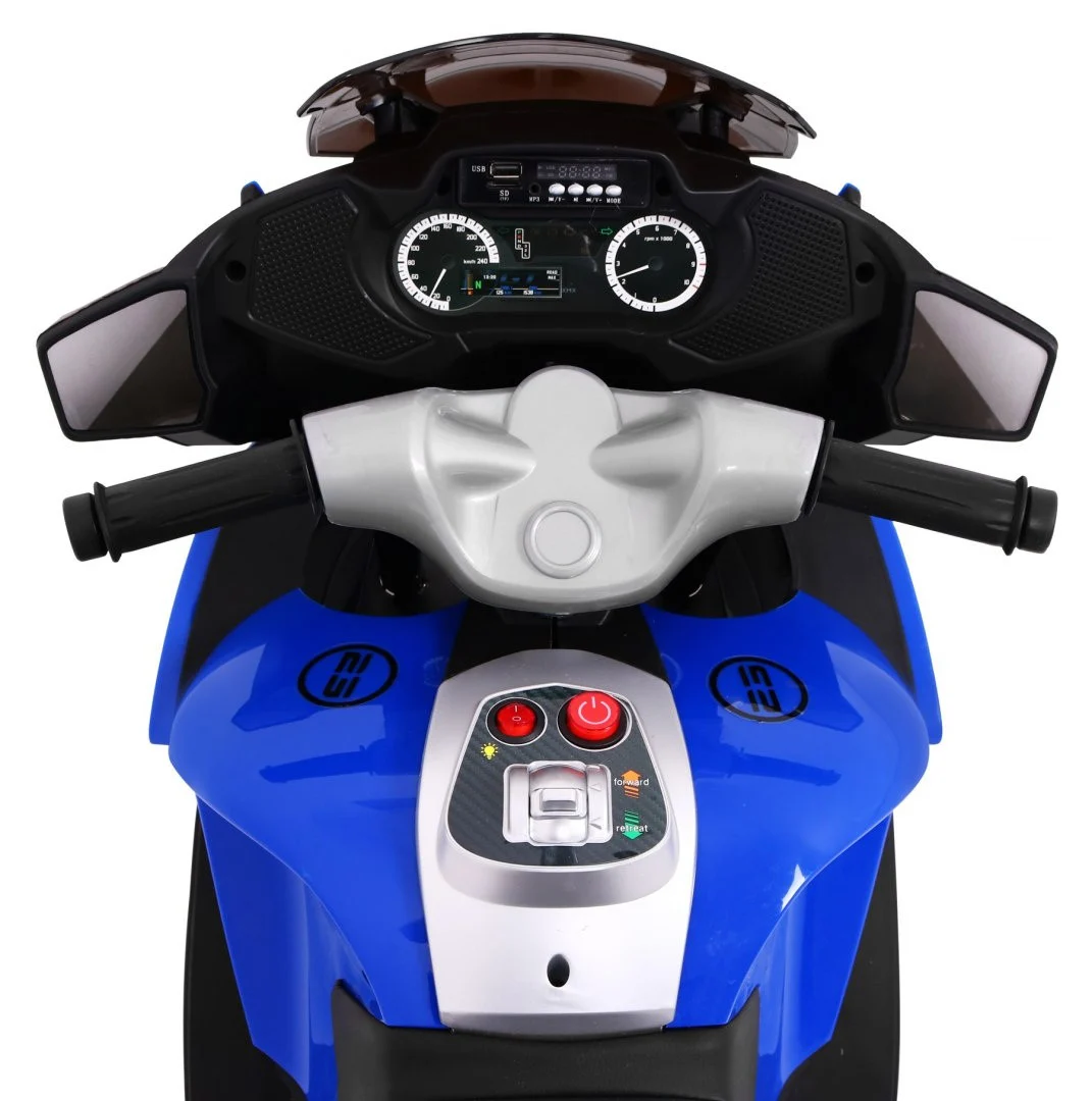 Plavo vozilo za moto sport turizam motor na akumulator_9