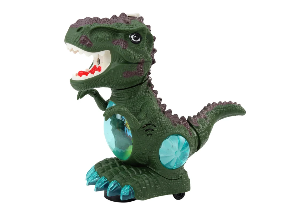 Plesni dinosaur sa senzorom prepreka zeleni_2