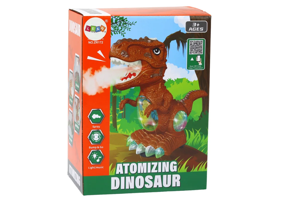 Plesni dinosaur sa senzorom prepreka zeleni_3